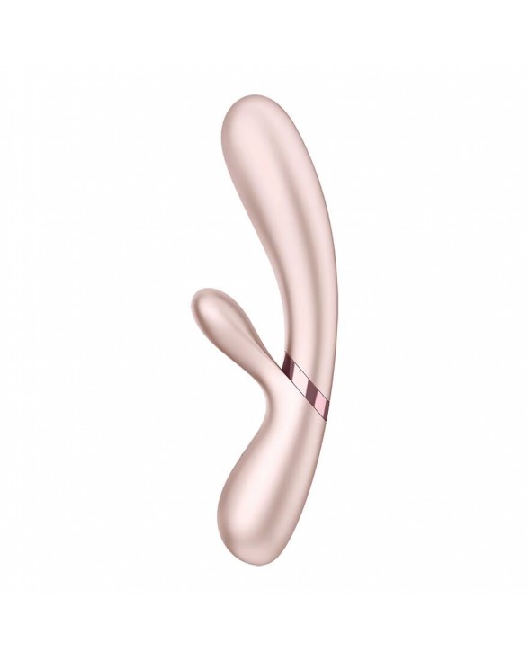 Смарт вібратор-кролик із підігрівом Satisfyer Hot Lover Nude