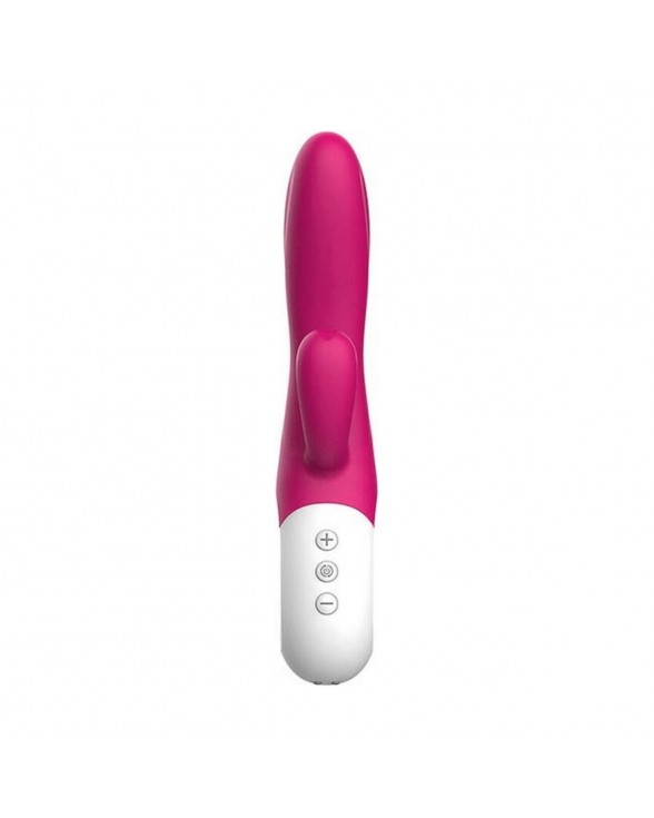 Вибратор-кролик Liebe Bend It Plus Rechargeable Cerise, гибкий - 3