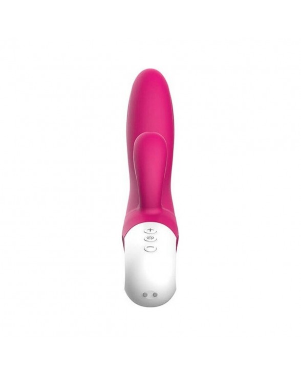 Вибратор-кролик Liebe Bend It Plus Rechargeable Cerise, гибкий - 2