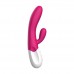 Вибратор-кролик Liebe Bend It Plus Rechargeable Cerise, гибкий - 1