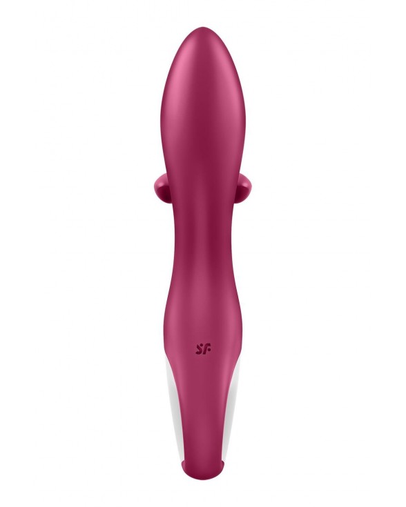 Вибратор-кролик с тройным отростком Satisfyer Embrace me Berry - 5