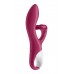 Вибратор-кролик с тройным отростком Satisfyer Embrace me Berry - 3