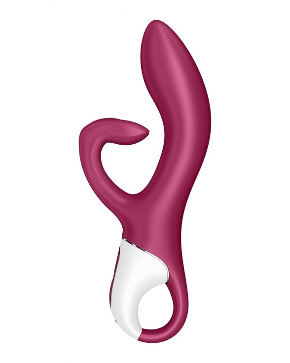 Вибратор-кролик с тройным отростком Satisfyer Embrace me Berry - 1