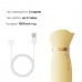 Вібратор з підігрівом та вакуумною стимуляцією клітора Zalo - ROSE Vibrator Lemon Yellow - 5