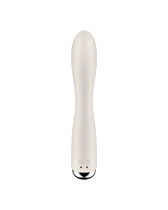 Вібратор-кролик Satisfyer Spinning Rabbit 1 Beige - 3