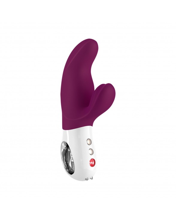 Вібратор-кролик Fun Factory MISS BI grape/white