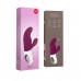 Вібратор-кролик Fun Factory MISS BI grape/white - 6