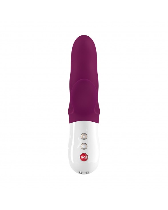 Вібратор-кролик Fun Factory MISS BI grape/white - 2