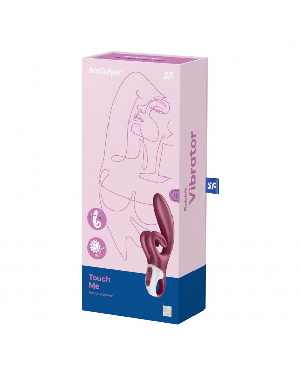 Вибратор-кролик Satisfyer Touch Me Red - 6