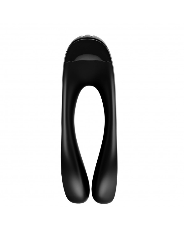 Вібратор на палець Satisfyer Candy Cane Black - 2