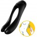 Вібратор на палець Satisfyer Candy Cane Black - 4