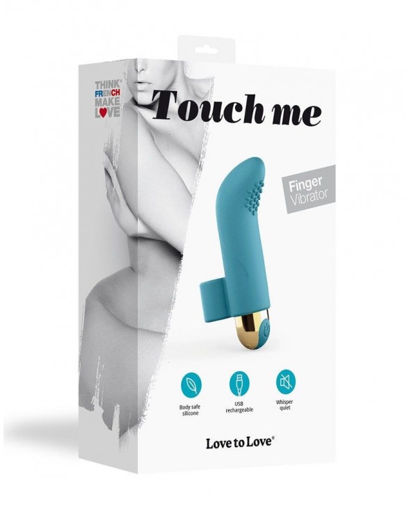 Вибратор на палец Love To Love TOUCH ME PETROLE - 4