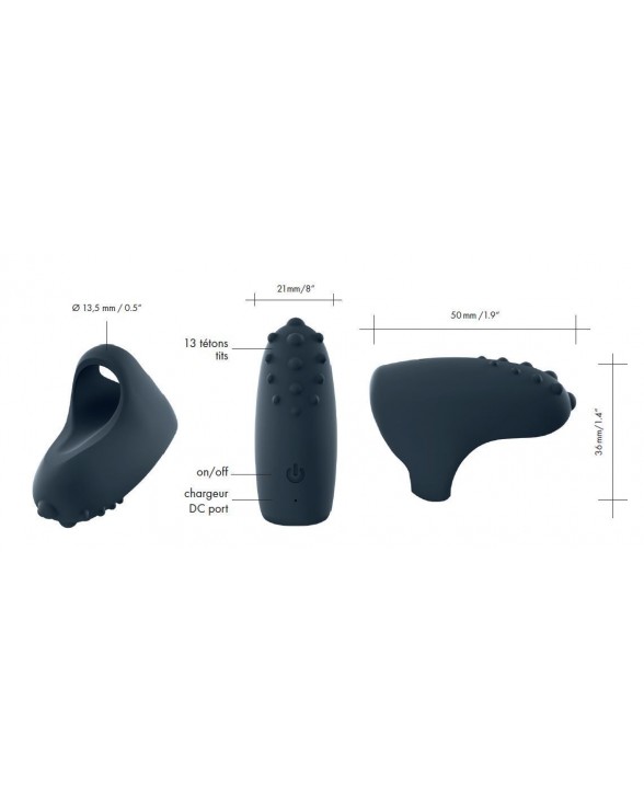 Вибратор на палец Dorcel MAGIC FINGER - 3