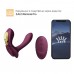 Смарт-вибратор в трусики Zalo - AYA Velvet Purple - 1