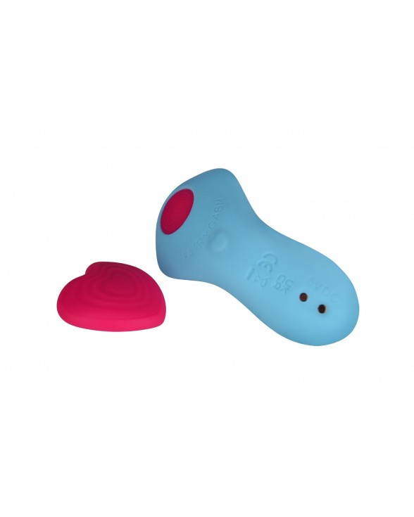 Вибратор в трусики FairyGasm HeartGem blue - 2
