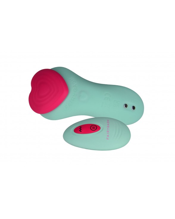 Вибратор в трусики FairyGasm HeartGem green - 2