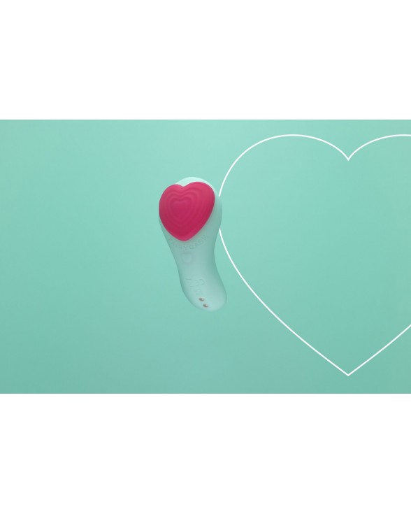 Вибратор в трусики FairyGasm HeartGem green - 8