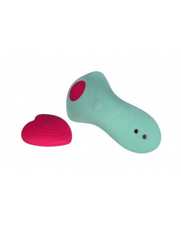 Вибратор в трусики FairyGasm HeartGem green - 3