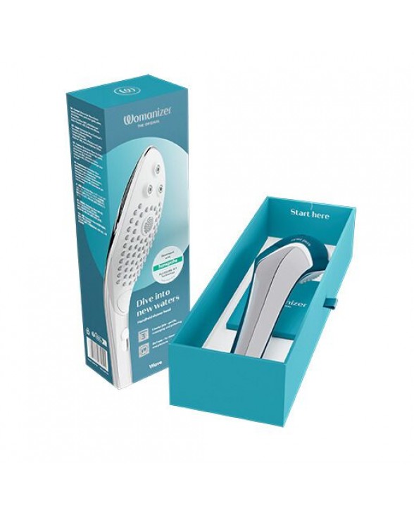 Насадка-стимулятор для душу 2в1 Womanizer Wave Chrome - 5