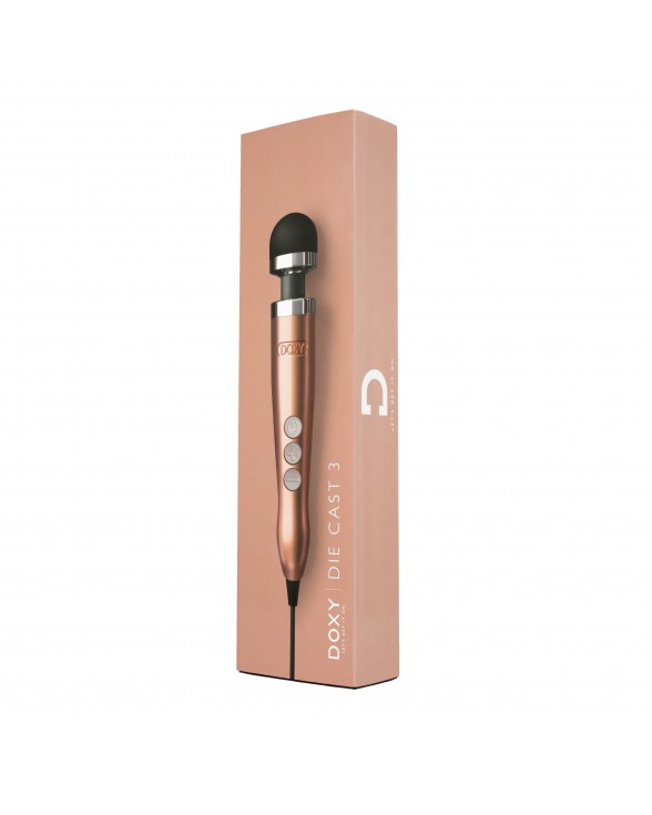 Вібромасажер DOXY Die Cast 3 Rose Gold - 4