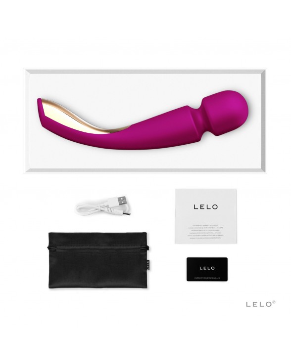 Вібромасажер LELO Smart Wand 2 Medium Deep Rose - 2