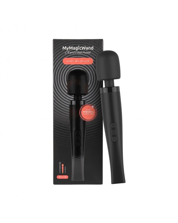 Вибромассажер MyMagicWand - Wand Massger Medium Black