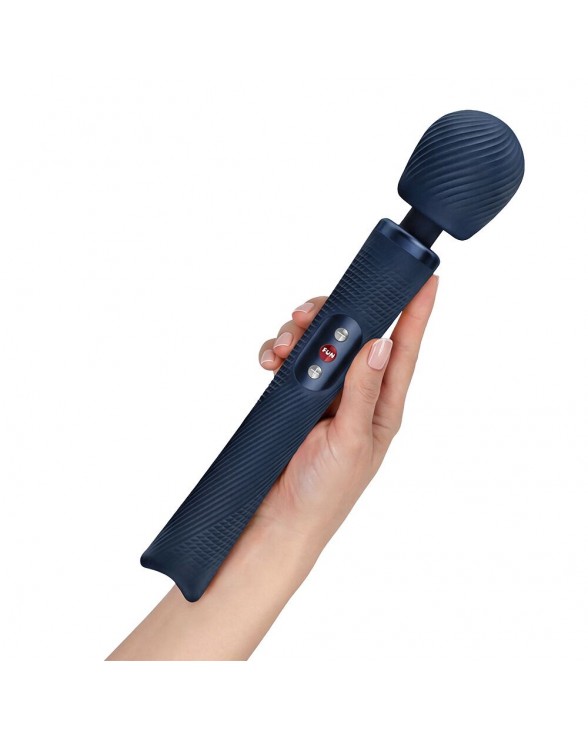 Вібромасажер Fun Factory VIM Vibrating Wand Nightblue, суперпотужний - 4