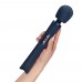 Вібромасажер Fun Factory VIM Vibrating Wand Nightblue, суперпотужний - 4