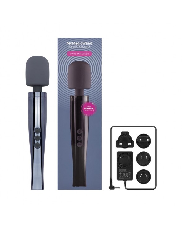 Вибромассажер MyMagicWand - Wand Massger Dynamite Grey - 6