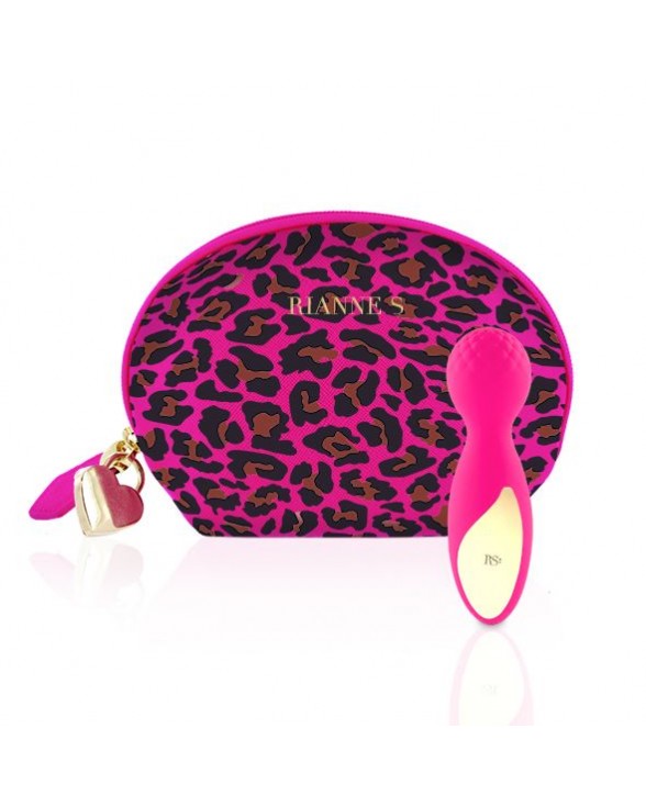 Мінівібромасажер Rianne S: Lovely Leopard Pink