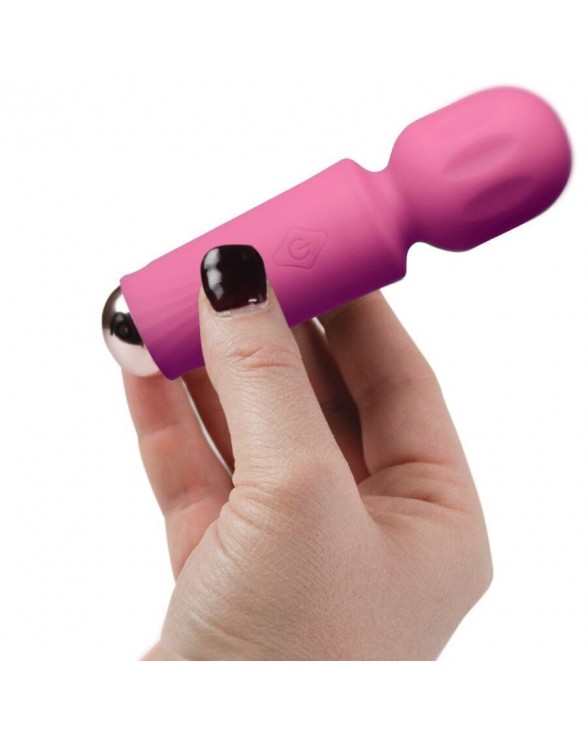 Вибромассажер Rocks Off Mini Wand Peony Pink - 1