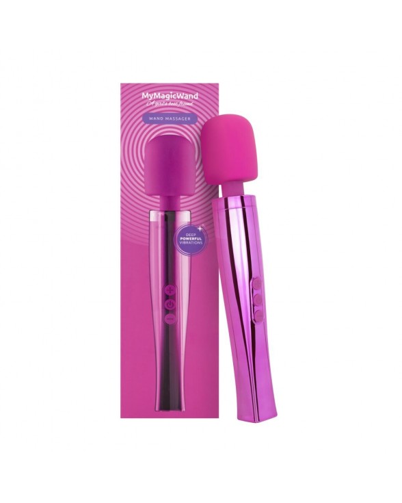 Вібромасажер MyMagicWand - Wand Massger Electric Pink