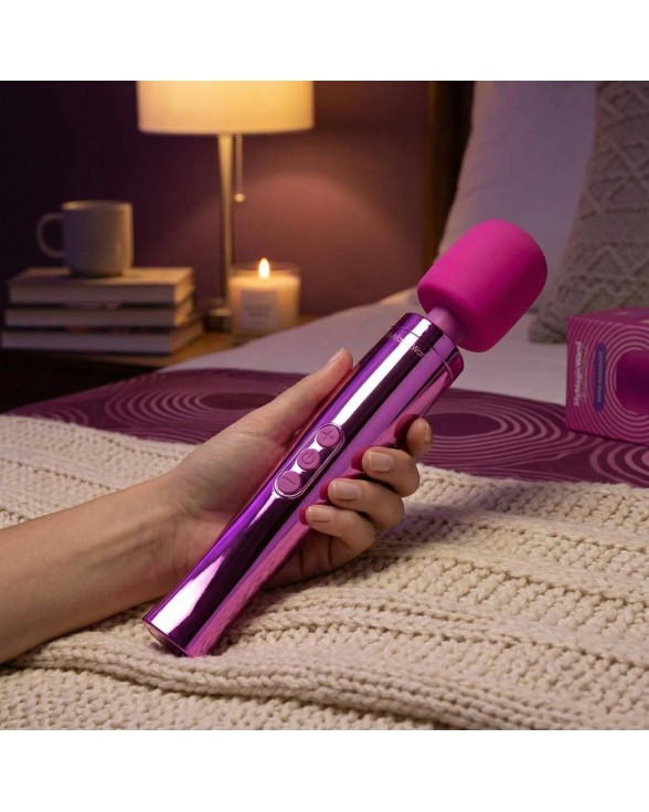 Вібромасажер MyMagicWand - Wand Massger Electric Pink - 9