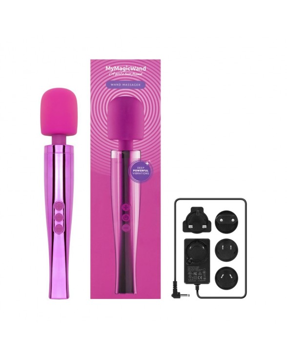 Вібромасажер MyMagicWand - Wand Massger Electric Pink - 6