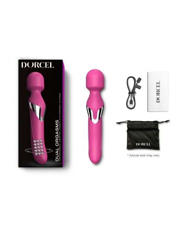 Вібромасажер 2в1 Dorcel Dual Orgasms Magenta - 4