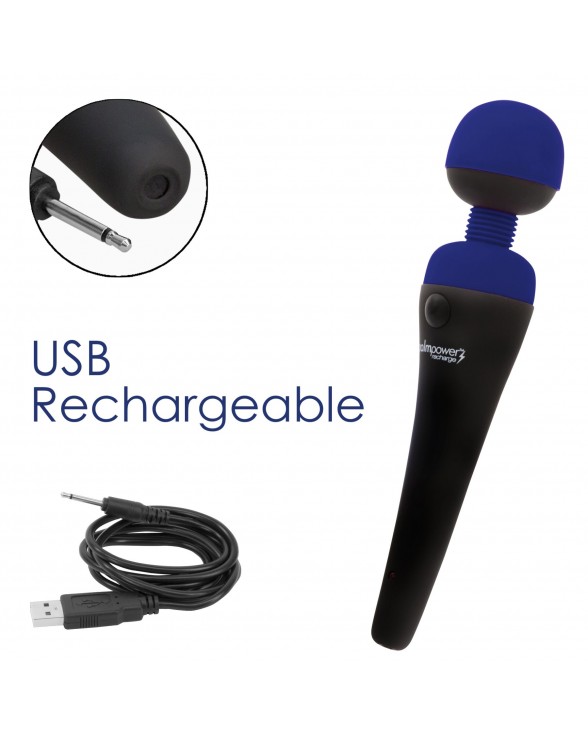 Вібромасажер PalmPower Recharge Blue - 4