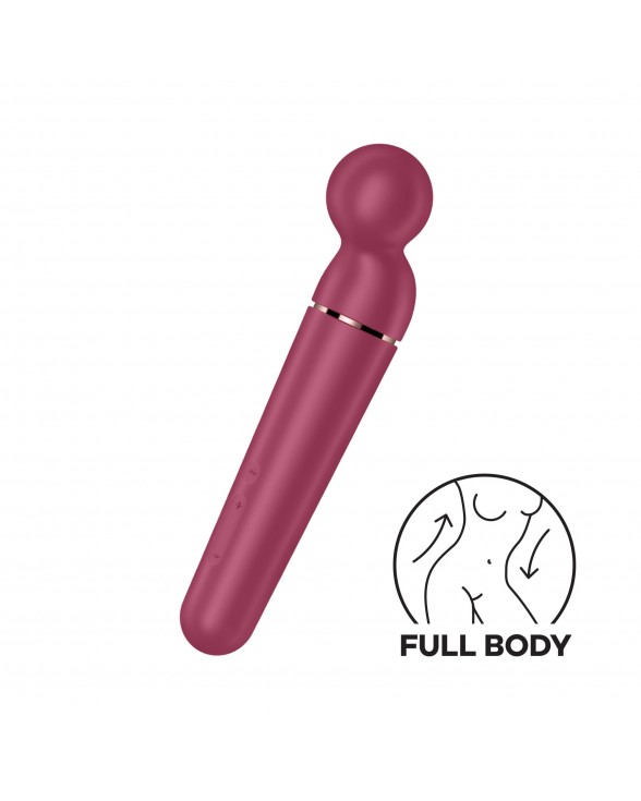 Вібромасажер Satisfyer Planet Wand-er Berry/Rosegold