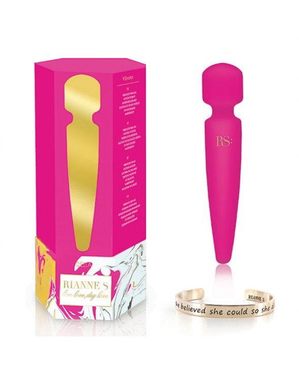 Вібромасажер Rianne S: Bella Mini Wand Rose - 5