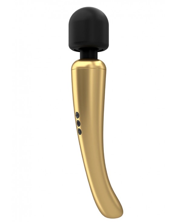 Потужний вібромасажер Dorcel Megawand Gold який перезаряджається