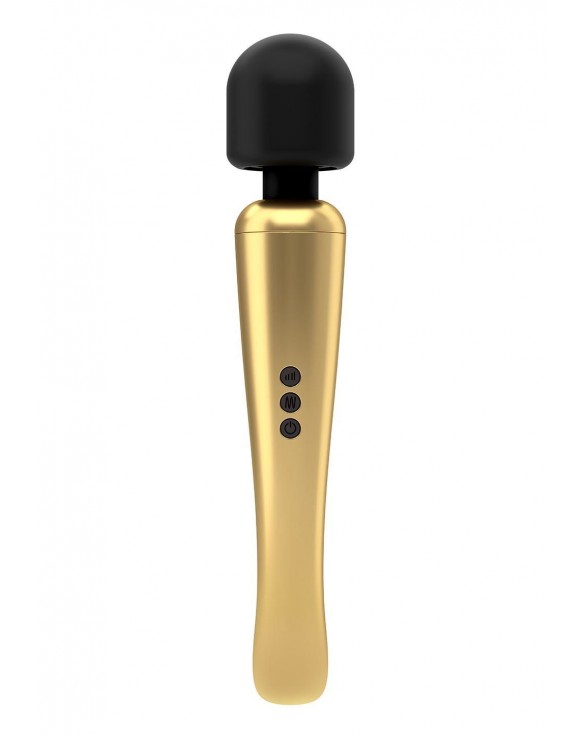 Потужний вібромасажер Dorcel Megawand Gold який перезаряджається - 1