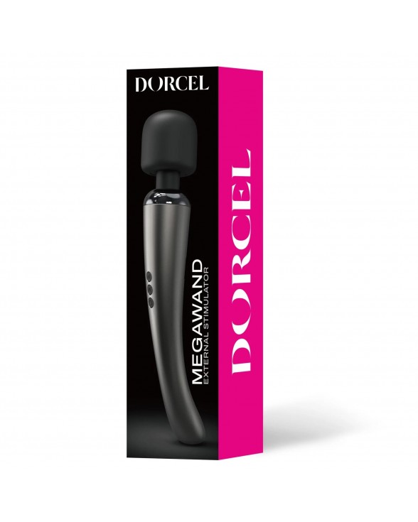Мощный вибромассажер Dorcel Megawand Chrome Silver - 6
