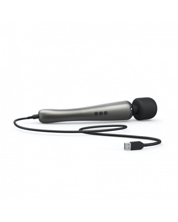 Мощный вибромассажер Dorcel Megawand Chrome Silver - 4