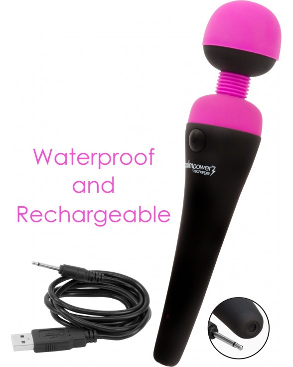 Вібромасажер PalmPower Recharge Pink - 4