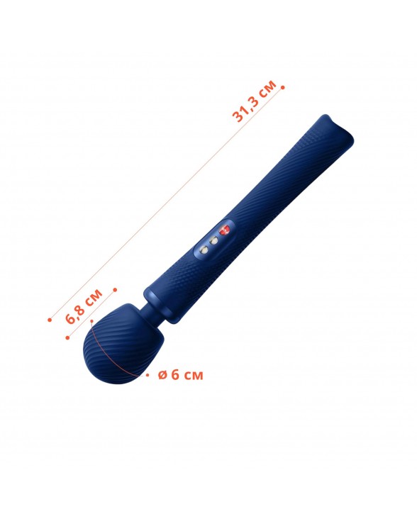 Вібромасажер Fun Factory VIM Vibrating Wand midnight blue - 1