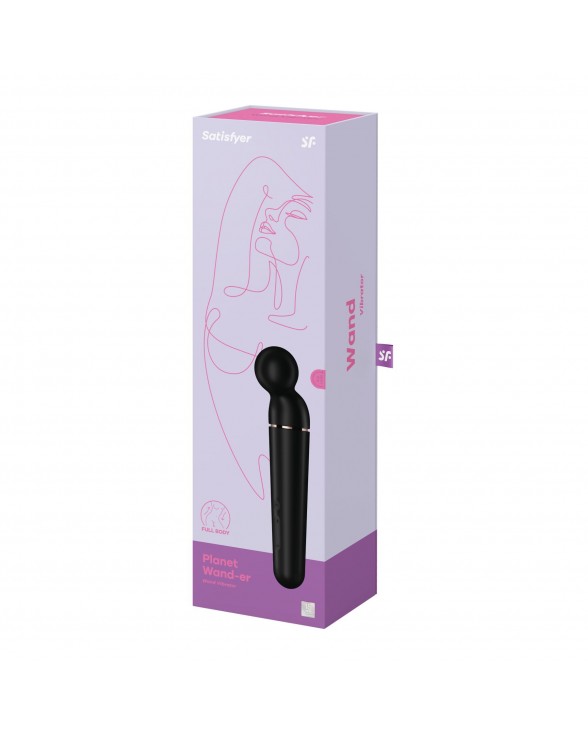 Вібромасажер Satisfyer Planet Wand-er Black/Rosegold - 5