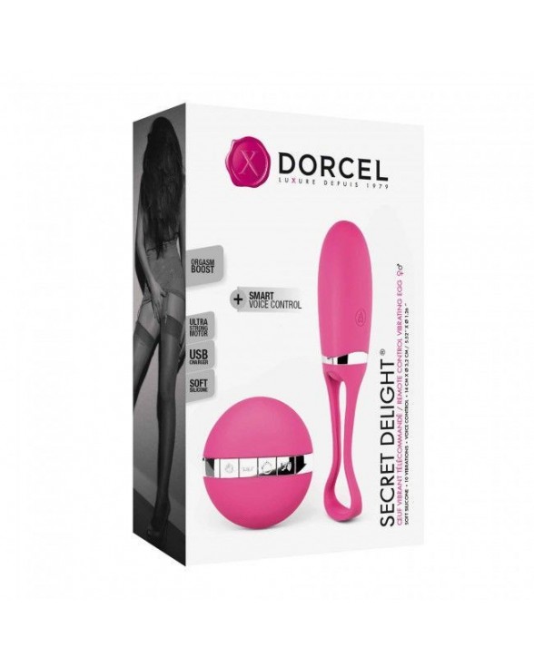 Виброяйце Dorcel Secret Delight Magenta з пультом ДК - 6