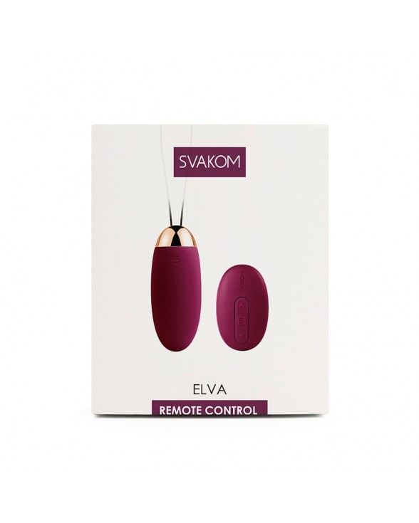 Віброяйце з пультом керування Svakom Elva Violet - 7