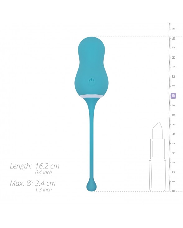 Вибраируйте Cala Azul - Elena Vibrating Egg With Remote Control - 6