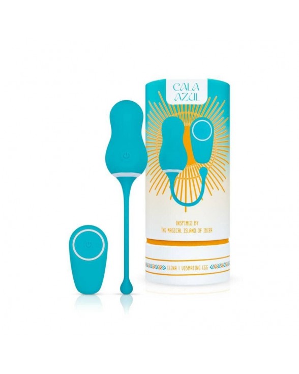 Вибраируйте Cala Azul - Elena Vibrating Egg With Remote Control - 8