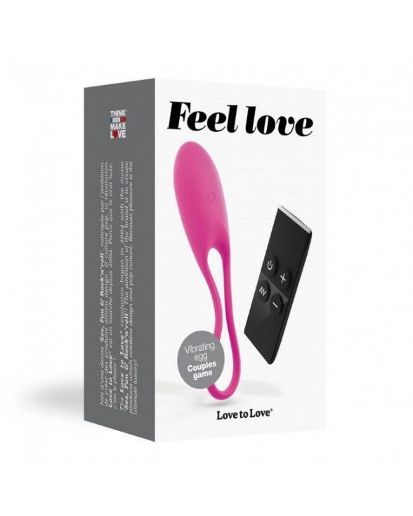 Выброейте Love To Love Feel Love Pink с пультом ДУ - 2